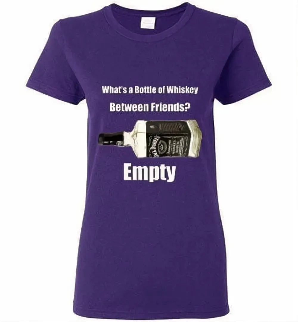 Whiskey T Shirt- Whiskey Between Friends - alternate angle