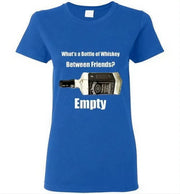 Whiskey T Shirt- Whiskey Between Friends - in use