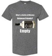 Whiskey T Shirt- Whiskey Between Friends - packaging