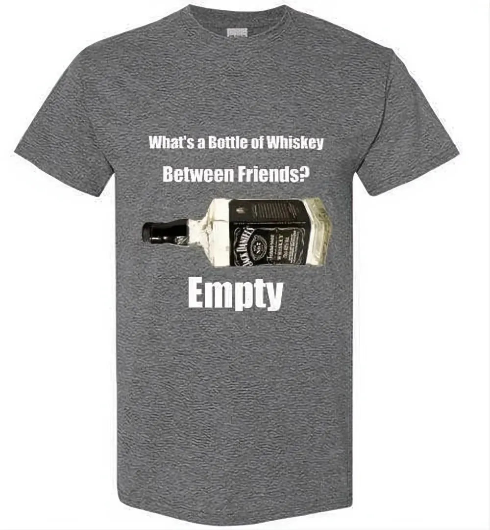 Whiskey T Shirt- Whiskey Between Friends - packaging