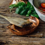 Copper Kitchen Spoon Rest / Putting Cup hammered copper