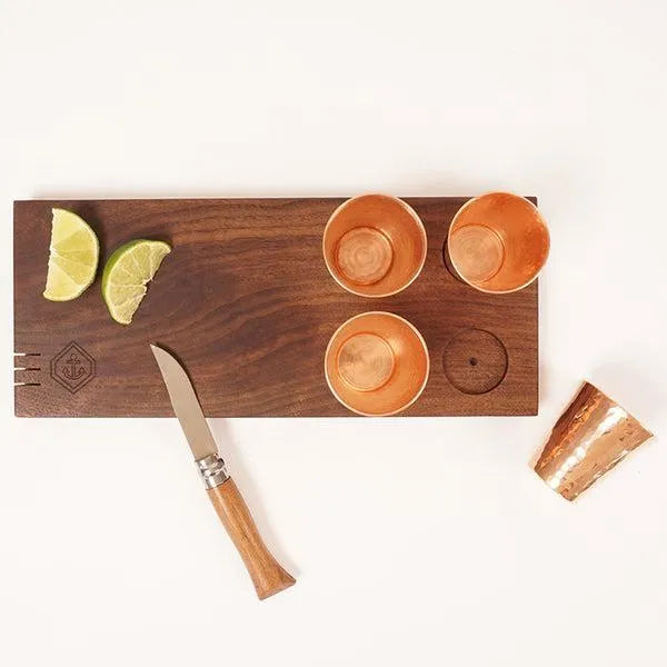 Copper Shot Wood Serving Board Set, a Sertodo and Son of a Sailor collaboration