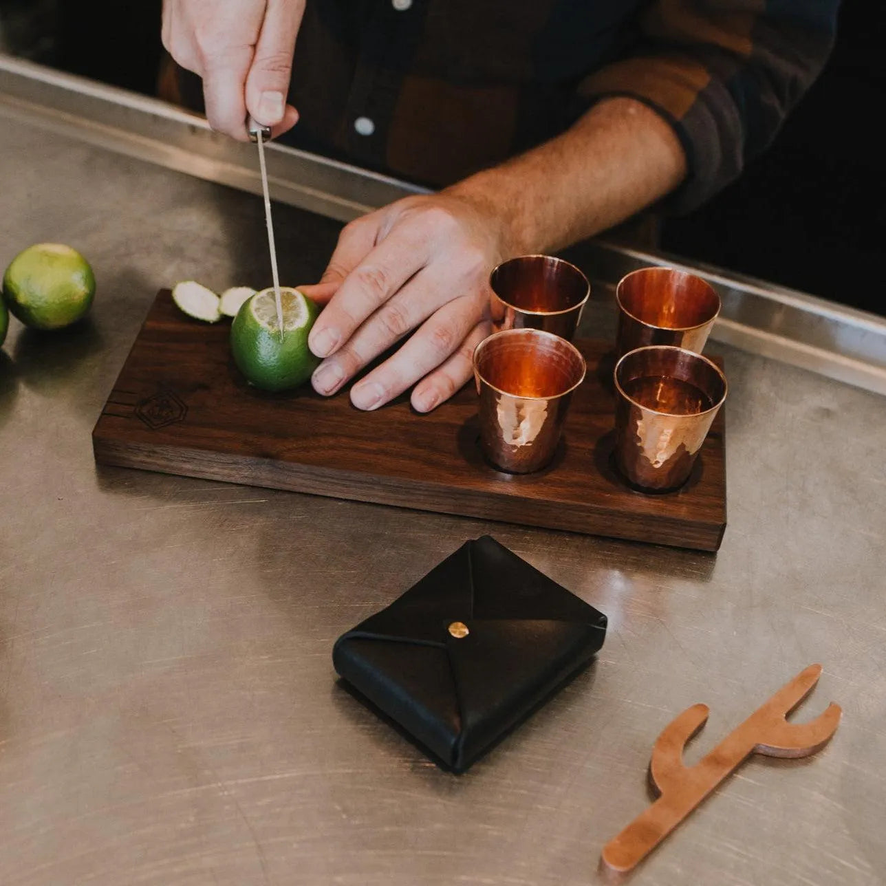 Copper Shot Wood Serving Board Set, a Sertodo and Son of a Sailor collaboration