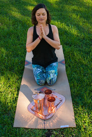 Copper Thessaly Rectangle Platter - alternate angle