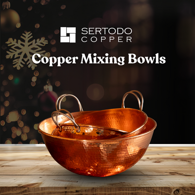 Copper Mixing Bowls
