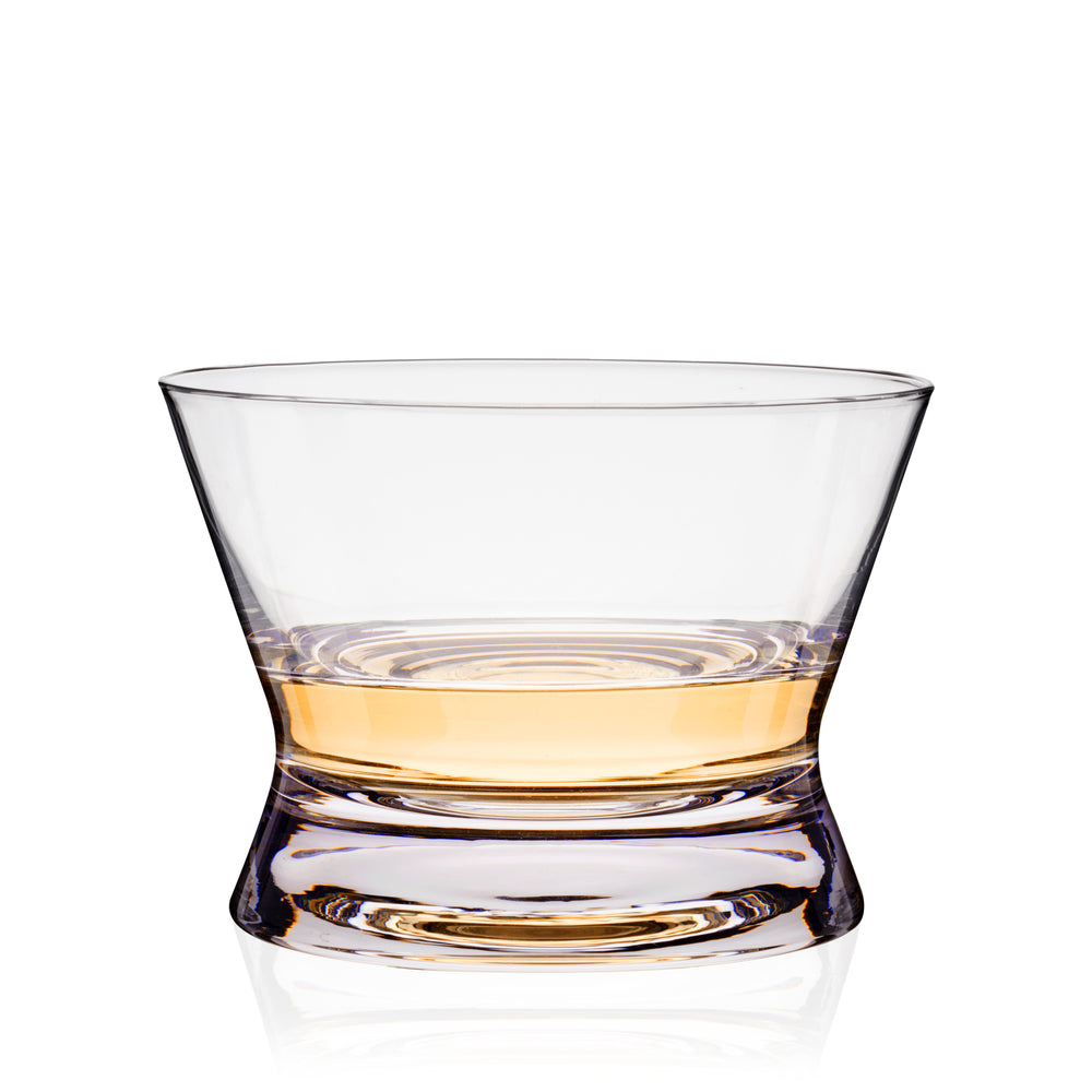 Viski Raye Crystal Tequila Tasting Glasses, Set of 2