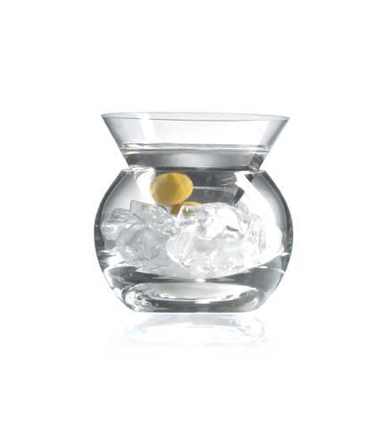 Distiller Martini Chiller Glass Set (1 Glass) lead-free crystal