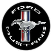 Ford Mustang Bar Stool with Backrest - detail view