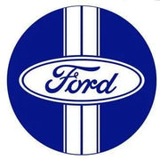 Ford Stripes Cafe Table - detail view