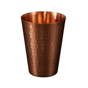 Just Right Copper Cup, 10 ounces hammered copper