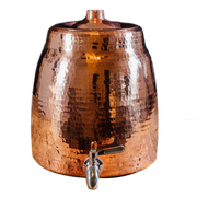 Niagara Copper Water Dispenser with Lid - lifestyle shot