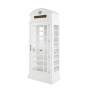 RAM Game Room Old English Telephone Booth Bar Cabinet - angle 7