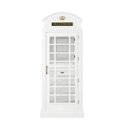 RAM Game Room Old English Telephone Booth Bar Cabinet - angle 9