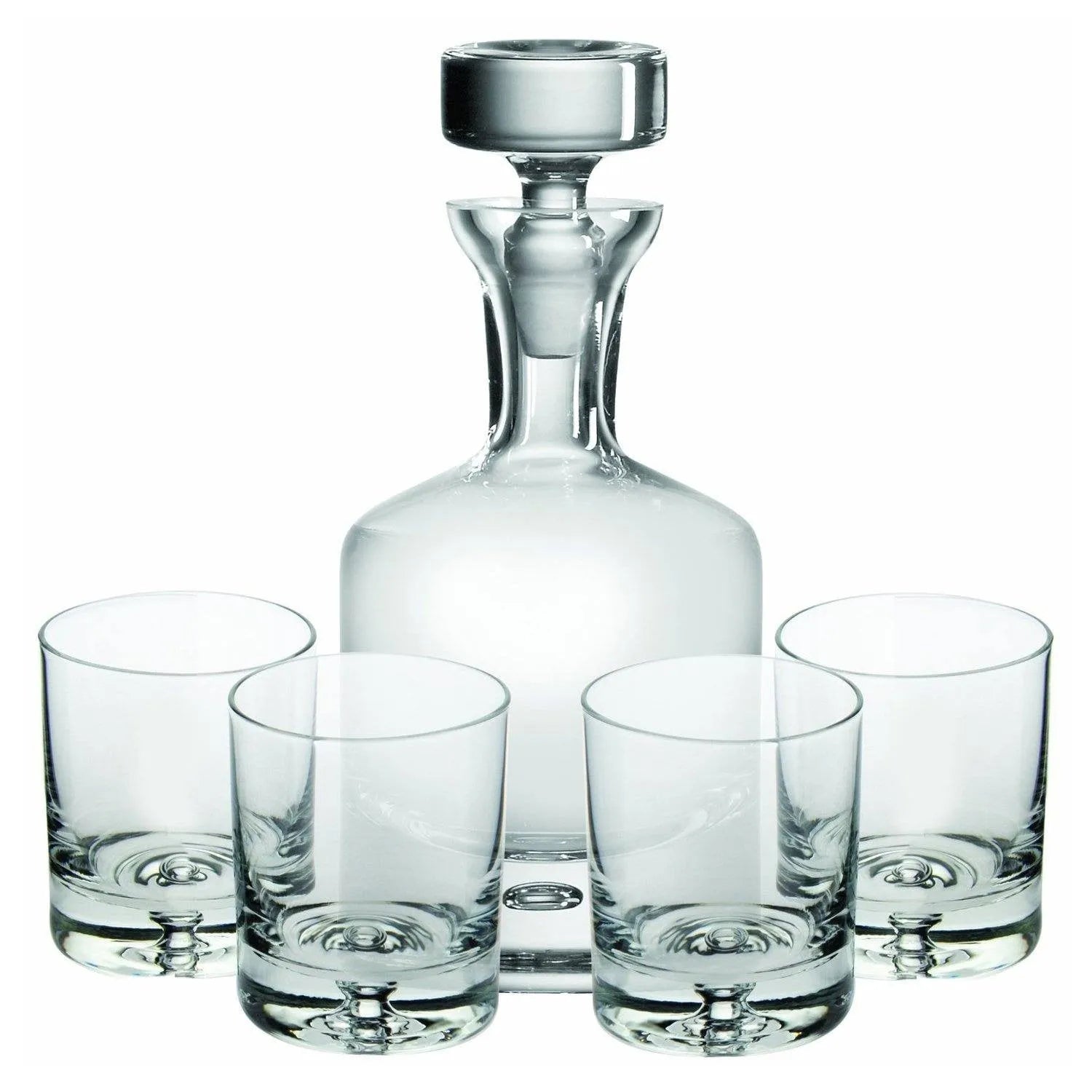 Whiskey Decanter Set - Taylor Double Old Fashioned by Ravenscroft Crystal - detail view