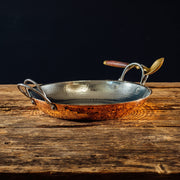 Alicante Copper Paella Pan - angle 7