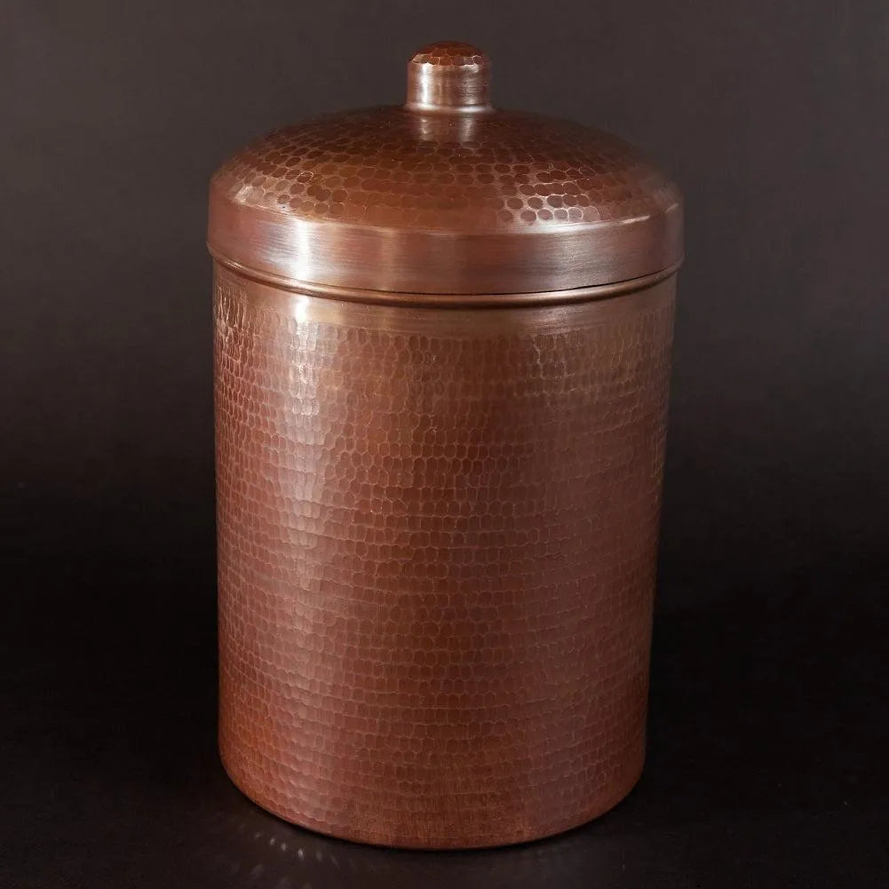 Copper Kitchen Compost Bin (Canisters) - angle 12