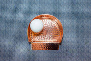 Copper Kitchen Spoon Rest / Putting Cup - detail view