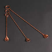 Copper Ringer Bar Spoon - detail view