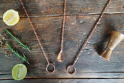 Copper Ringer Bar Spoon - lifestyle shot