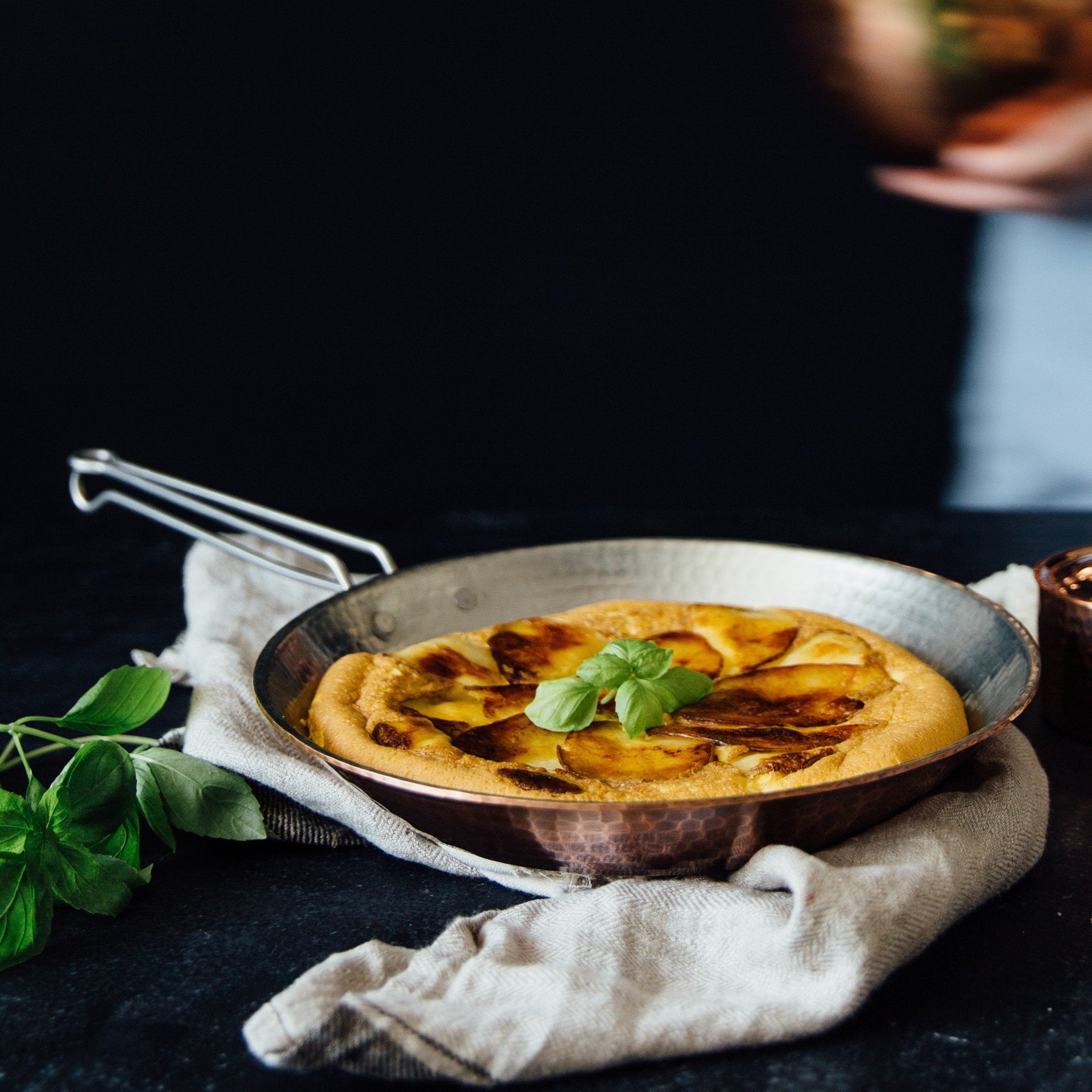 Copper Skillets - lifestyle shot