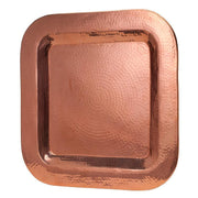 Copper Thessaly Square Platter hammered copper