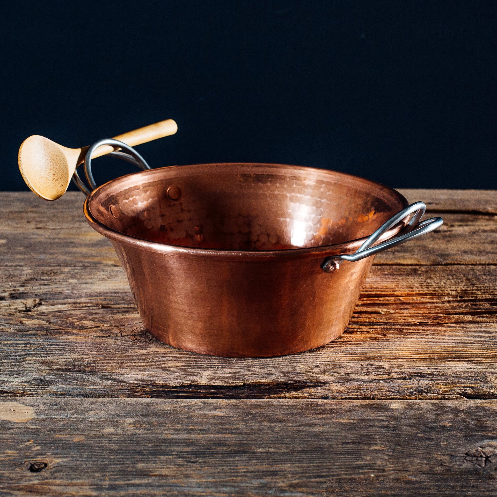 Permian Copper Jam Pans hammered copper