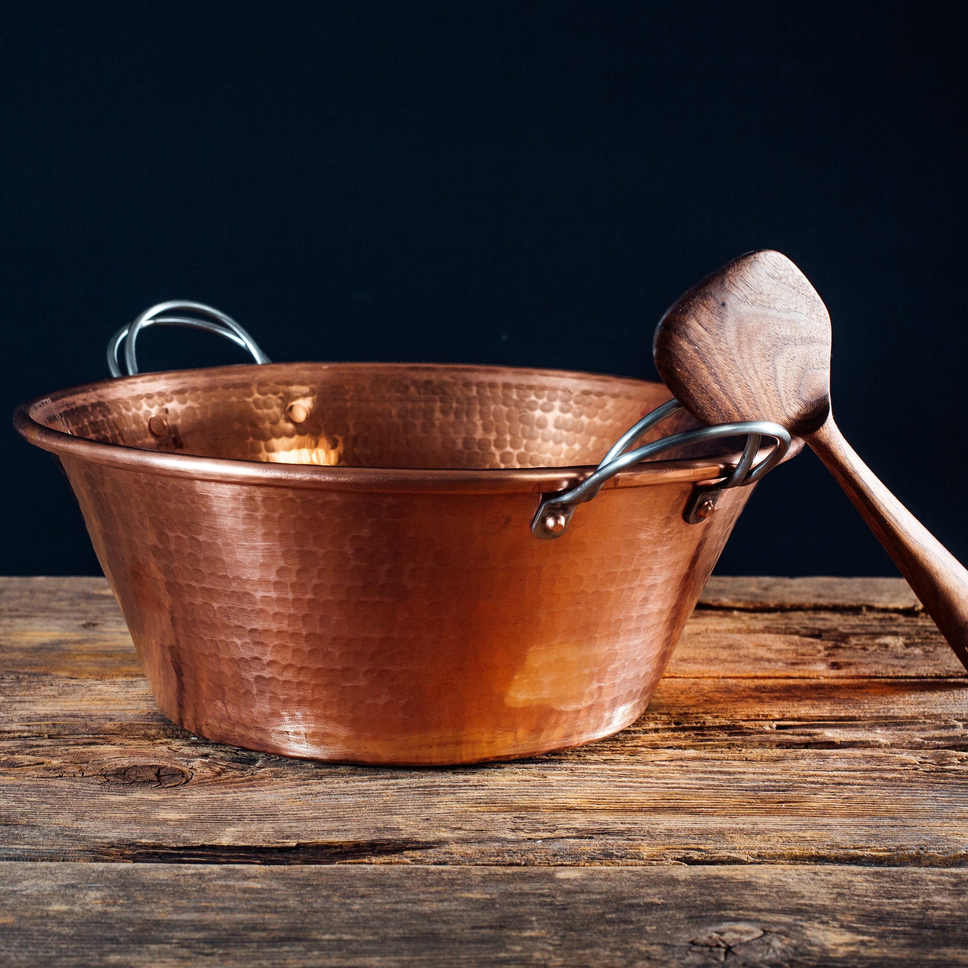 Permian Copper Jam Pans - detail view