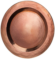 Thessaly 13 Copper Charger Plates hammered copper