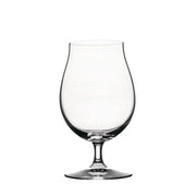 Clear lead-free crystal Spiegelau Tulip Beer Glass with a classic yet fresh silhouette.