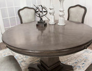 Sunset Trading 5 Piece Vegas 48" Round Dining and Poker Table Set with Reversible Game Top - in use