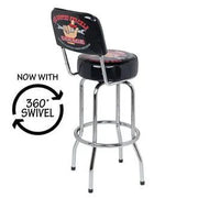 The Busted Knuckle Garage Bar Stool wood