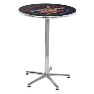 The Busted Knuckle Garage Café Table wood
