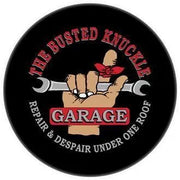 The Busted Knuckle Garage Café Table - detail view