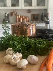 Beautiful and Big Copper Dutch Ovens - angle 9
