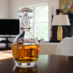 Whiskey Decanter - Thomas Jefferson by Ravenscroft Crystal lead-free crystal