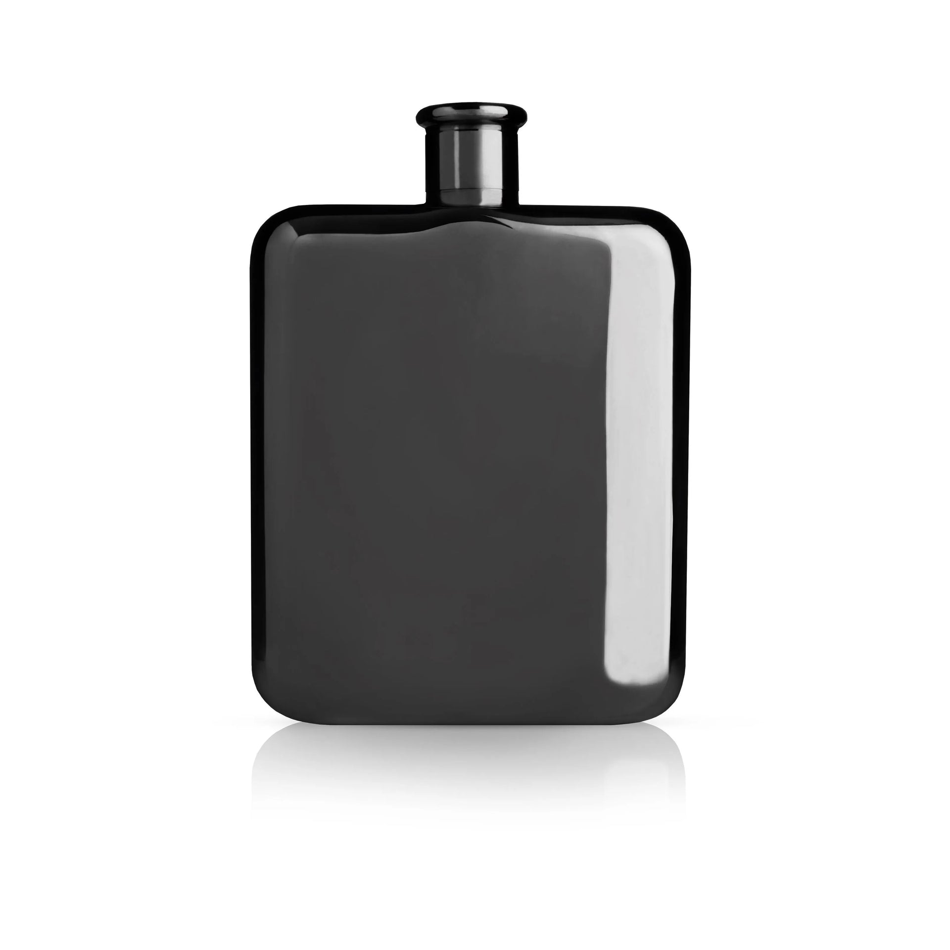 Warren 6 oz Flask in Gunmetal by Viski barware