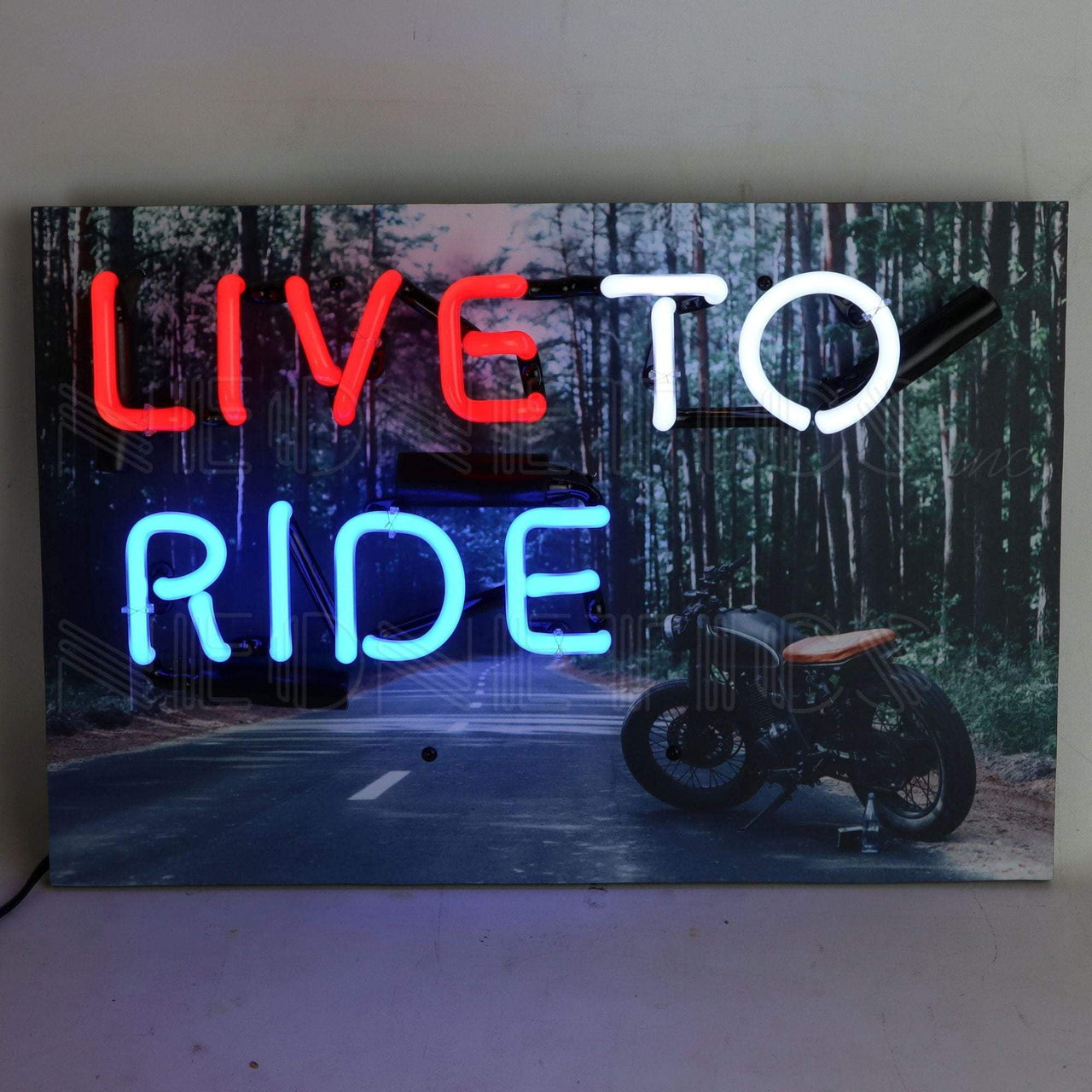 NEONETICS Junior Live to Ride neon Sign illuminated neon sign