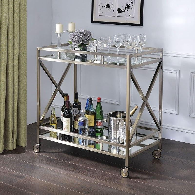 ACME Furniture Kristensen Serving Cart - detail view