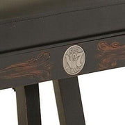 JD Wood Pub Table & Backrest Barstool Set - TN Charcoal - lifestyle shot