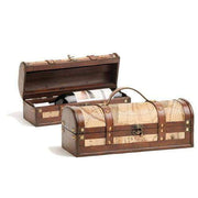 Old World Wood Wine Box by Twine - hero view