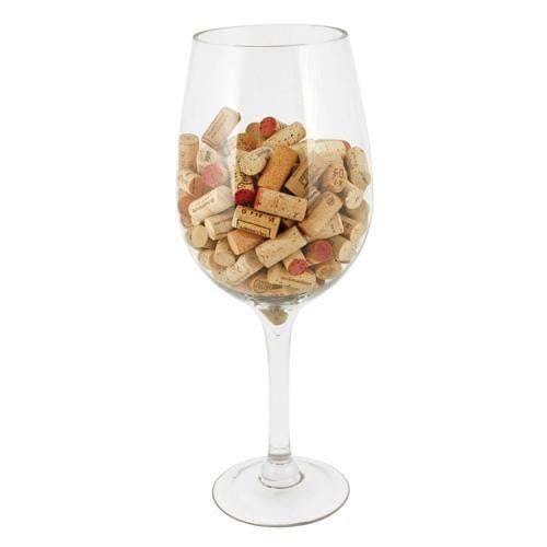 BIG BORDEAUX GLASS: CORK HOLDER BY TRUE - The Bar Warehouse