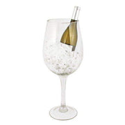 Big Bordeaux Glass Cork Holder by TRUE - detail view