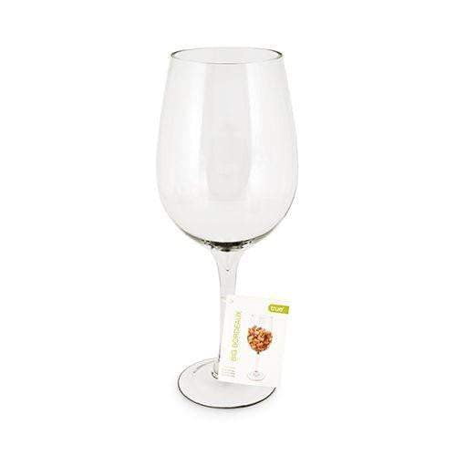 Big Bordeaux Glass Cork Holder by TRUE - in use