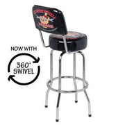 The Busted Knuckle Garage Bar Stool wood