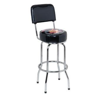 The Busted Knuckle Garage Bar Stool - detail view
