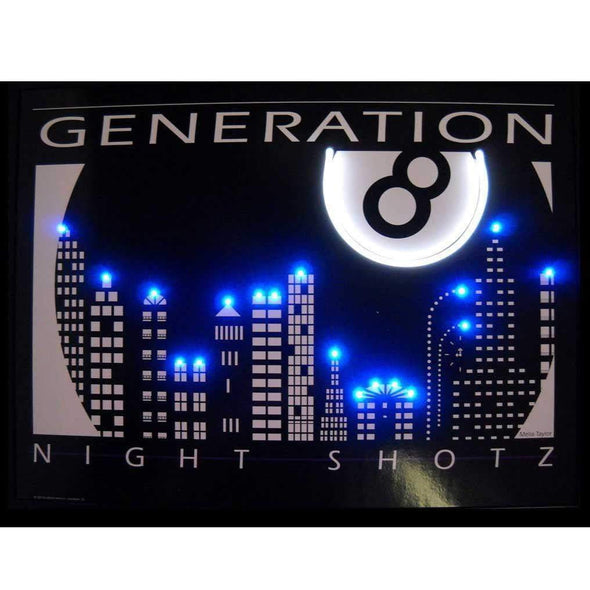 NEONETICS NIGHT SHOTZ GENERATION 8 NEON/LED PICTURE - The Bar Warehouse