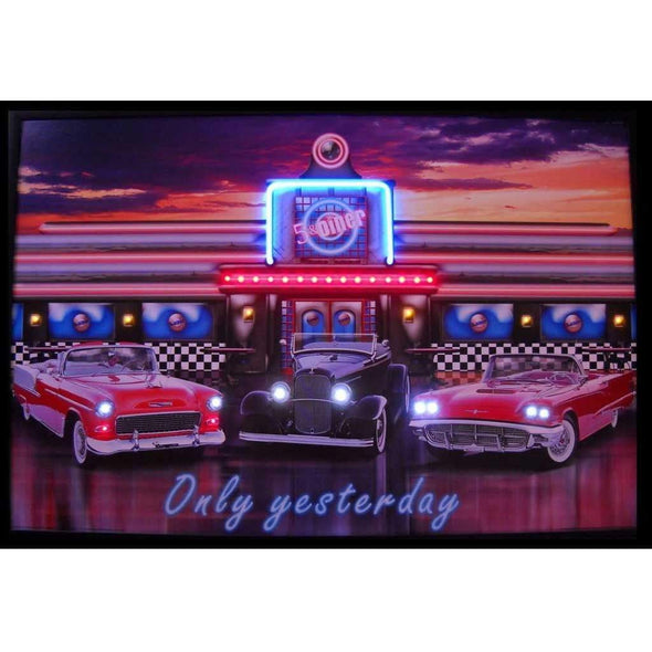 NEONETICS ONLY YESTERDAY NEON/LED PICTURE - The Bar Warehouse