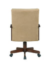 Coaster Furniture Marietta Upholstered Game Chair Tobacco And Tan - The Bar Warehouse