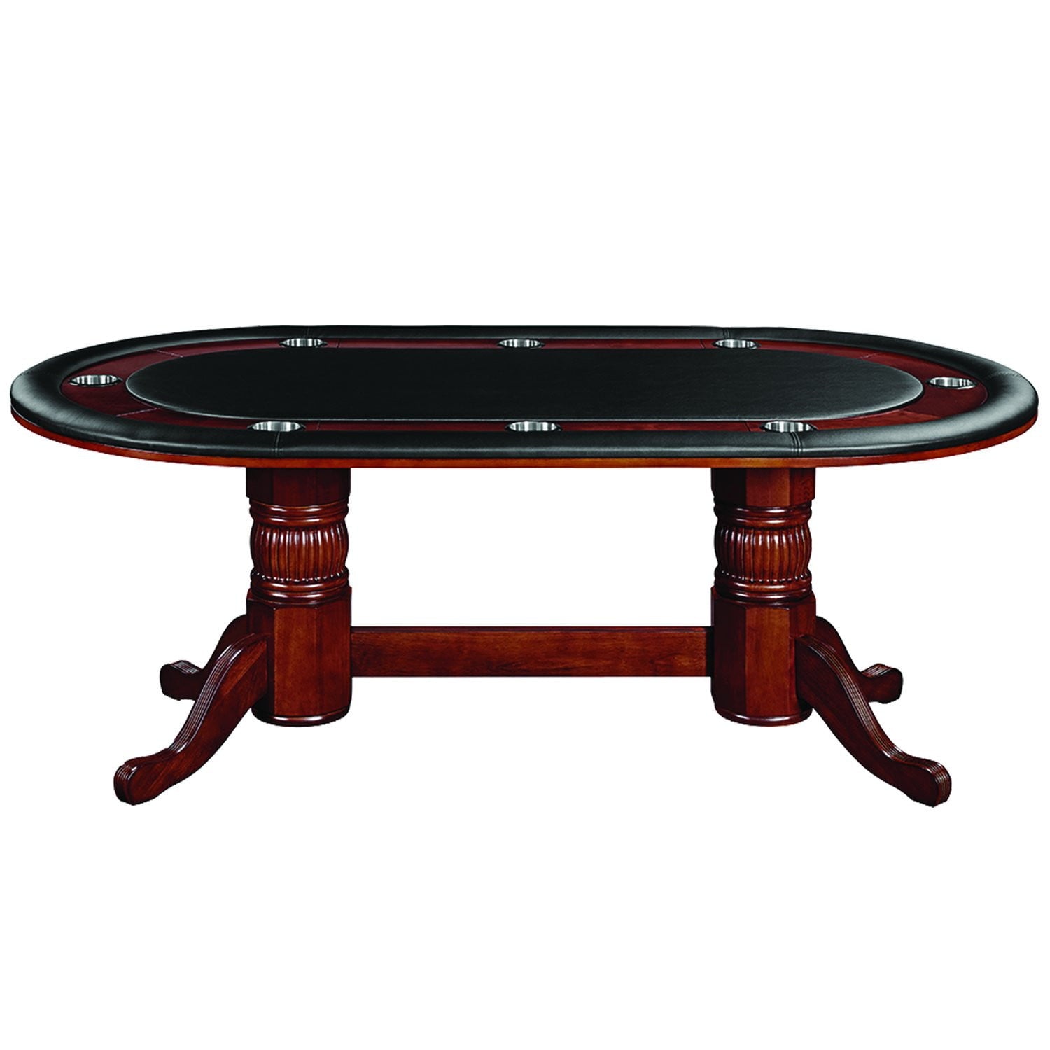 RAM Game Room 84" Texas Hold'em Game Table - in use