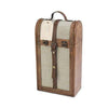 2-BOTTLE VINTAGE TRUNK WINE BOX BY TWINE - The Bar Warehouse